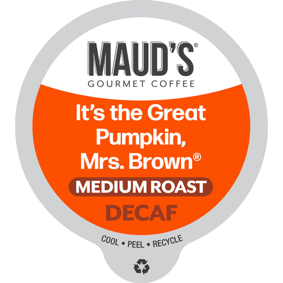 Maud's Decaf Pumpkin Spice Coffee Pods
