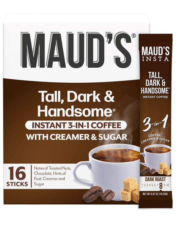 Maud's Instant Dark Roast 3 in 1 Coffee