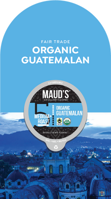 Maud's Organic Guatemala Medium Roast Coffee Pods