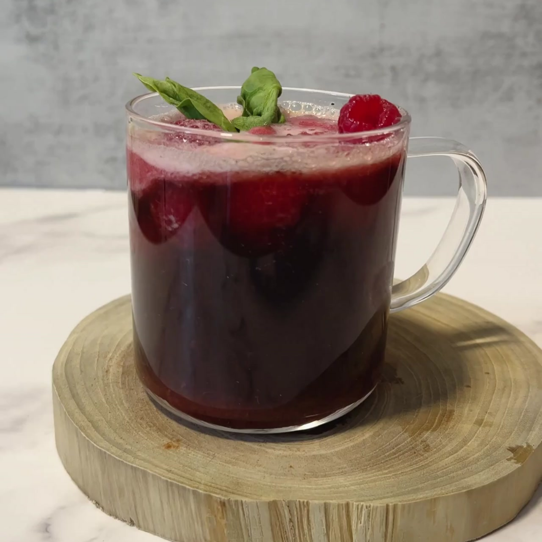 Sparkling Raspberry Champagne