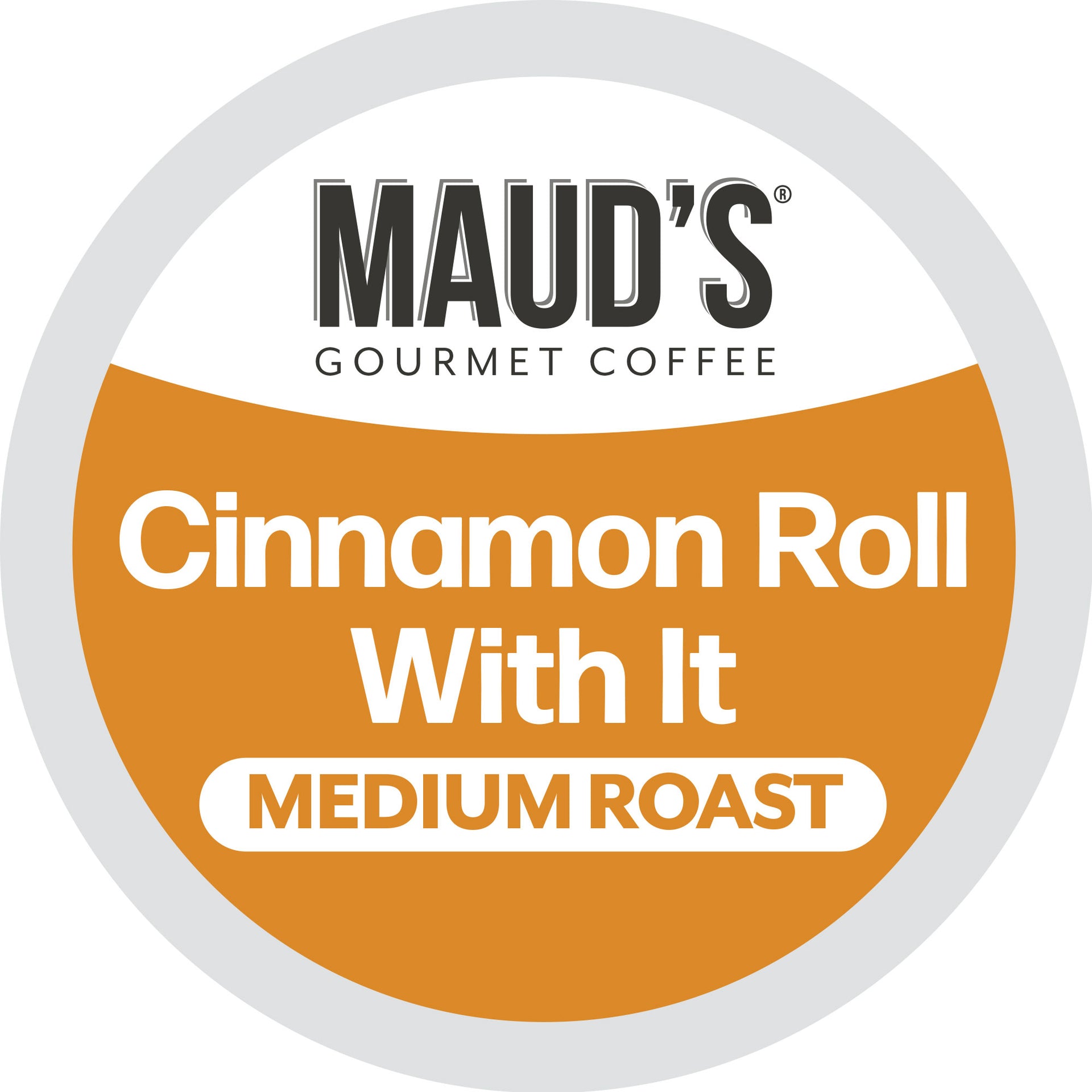 Maud's Cinnamon Roll Flavored Coffee Pods