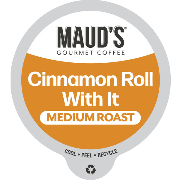 Maud's Cinnamon Roll Flavored Coffee Pods