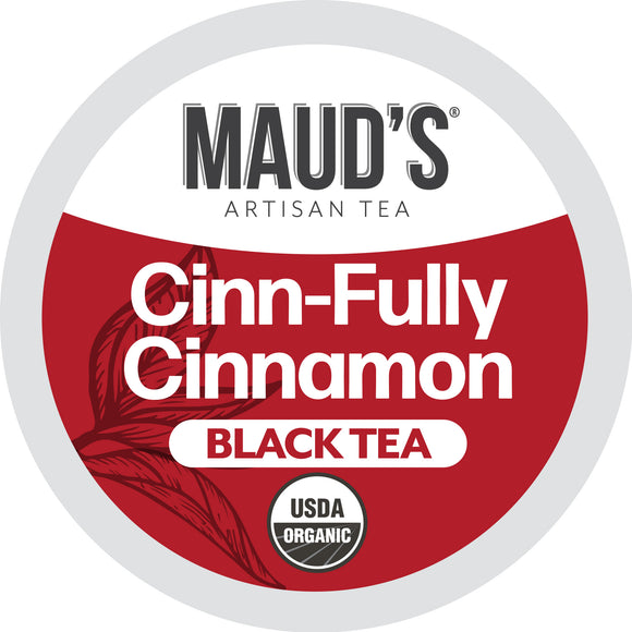 Maud's Cinn-Fully Cinnamon Black Tea Pods
