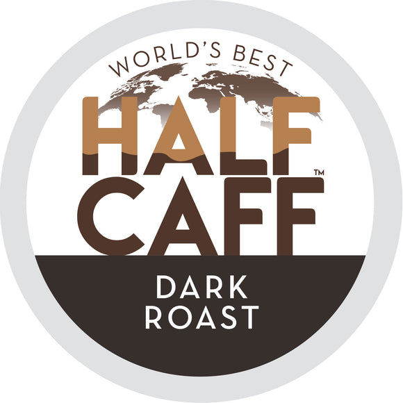 World's Best Half Caff™ Dark Roast Coffee Pods