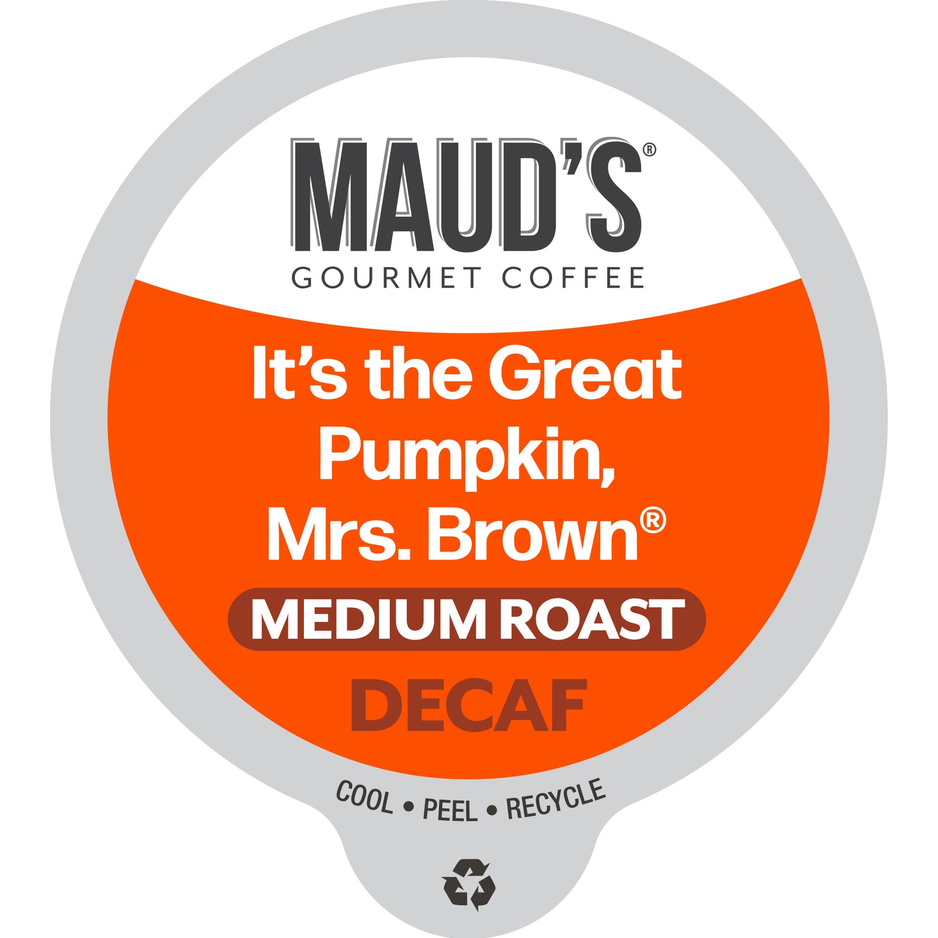 Maud's Decaf Pumpkin Spice Coffee Pods
