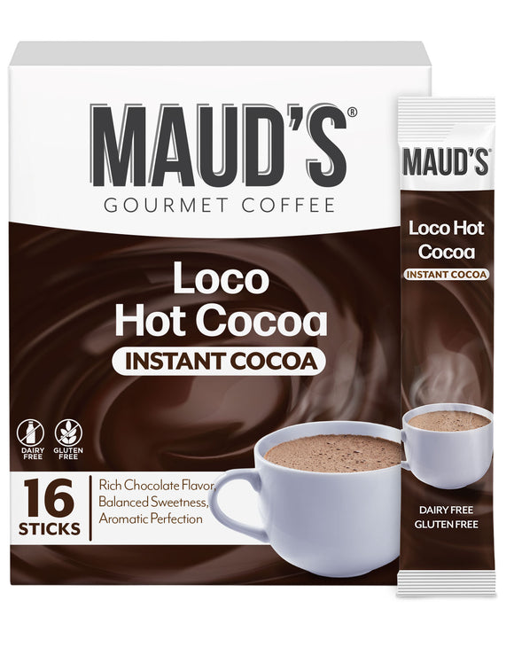 Maud's Dark Hot Chocolate Instant Sticks