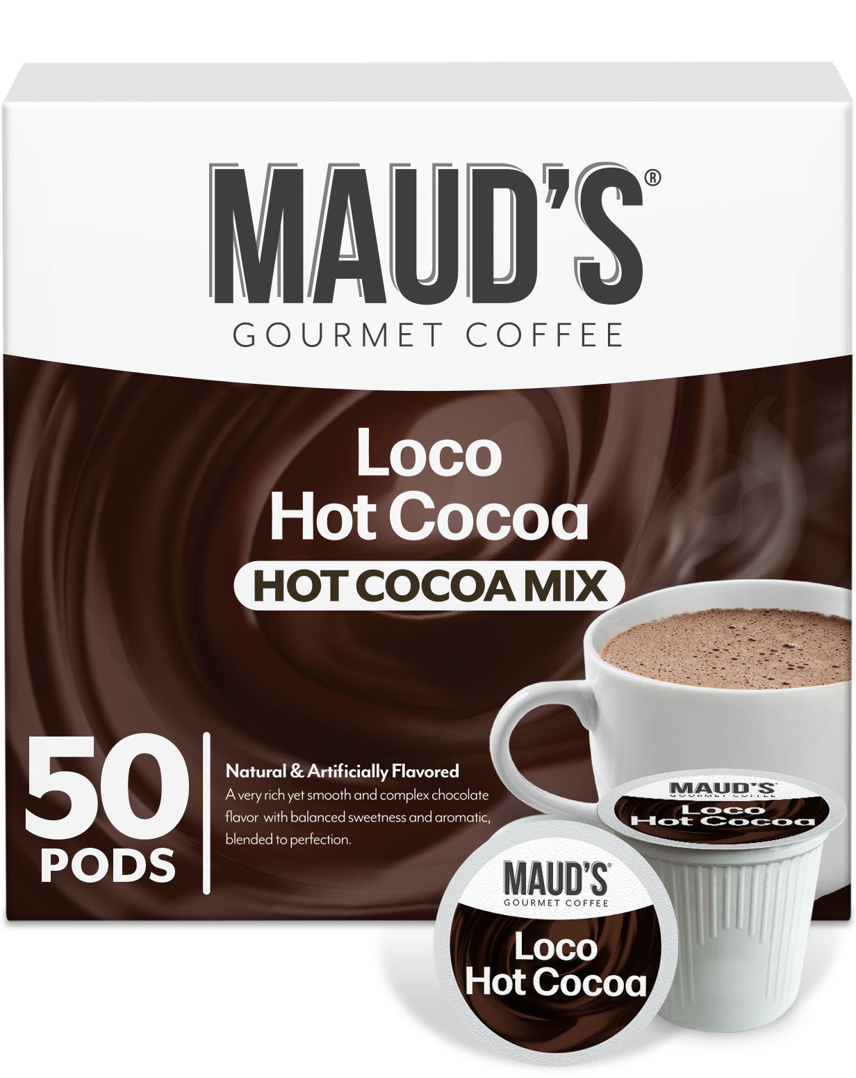 Maud's Dark Hot Chocolate Pods