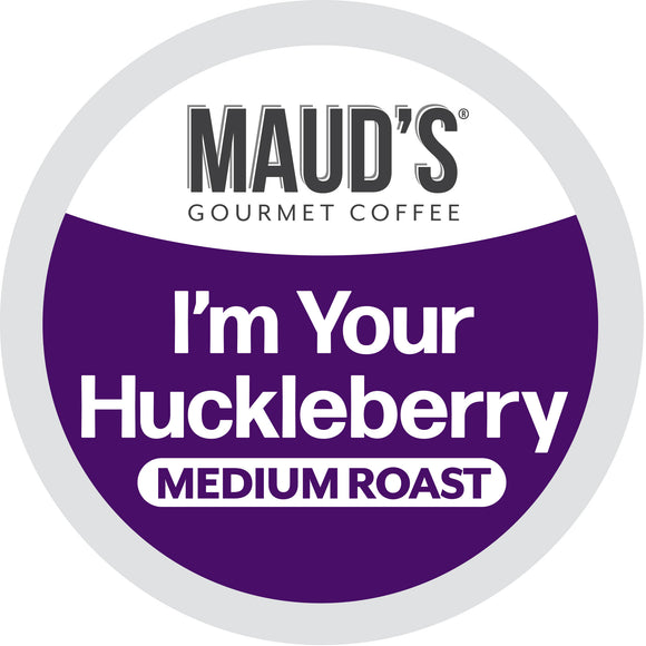 Maud's Huckleberry Flavored Coffee Pods