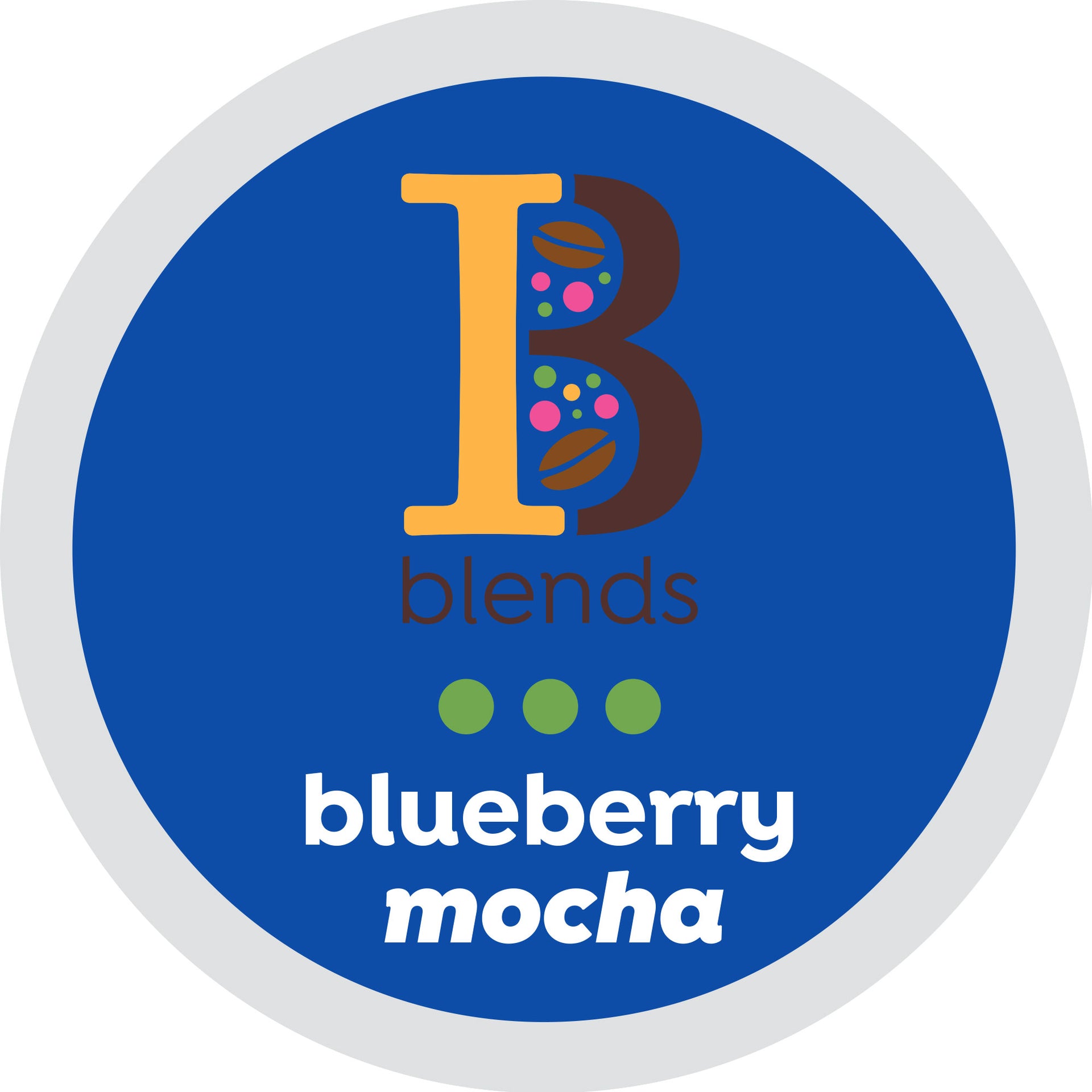 Intelligent Blends Blueberry Mocha Coffee Pods