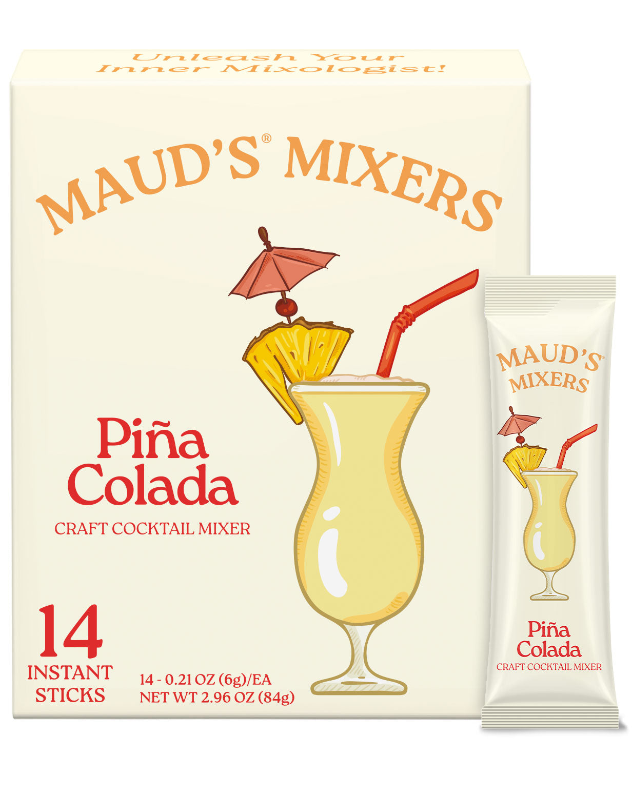 Maud's Mixers Pina Colada