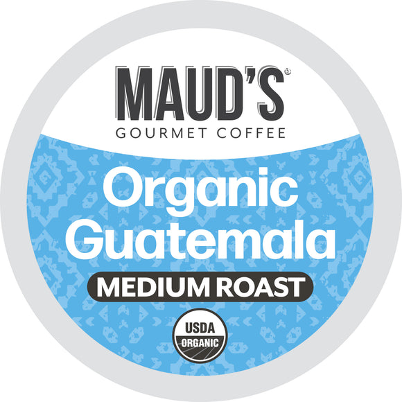 Maud's Organic Guatemala Medium Roast Coffee Pods