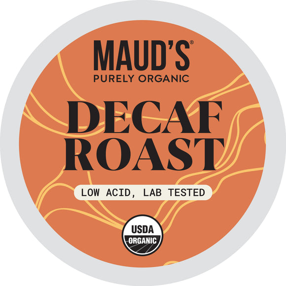 Maud's Purely Organic Decaf Coffee Pods