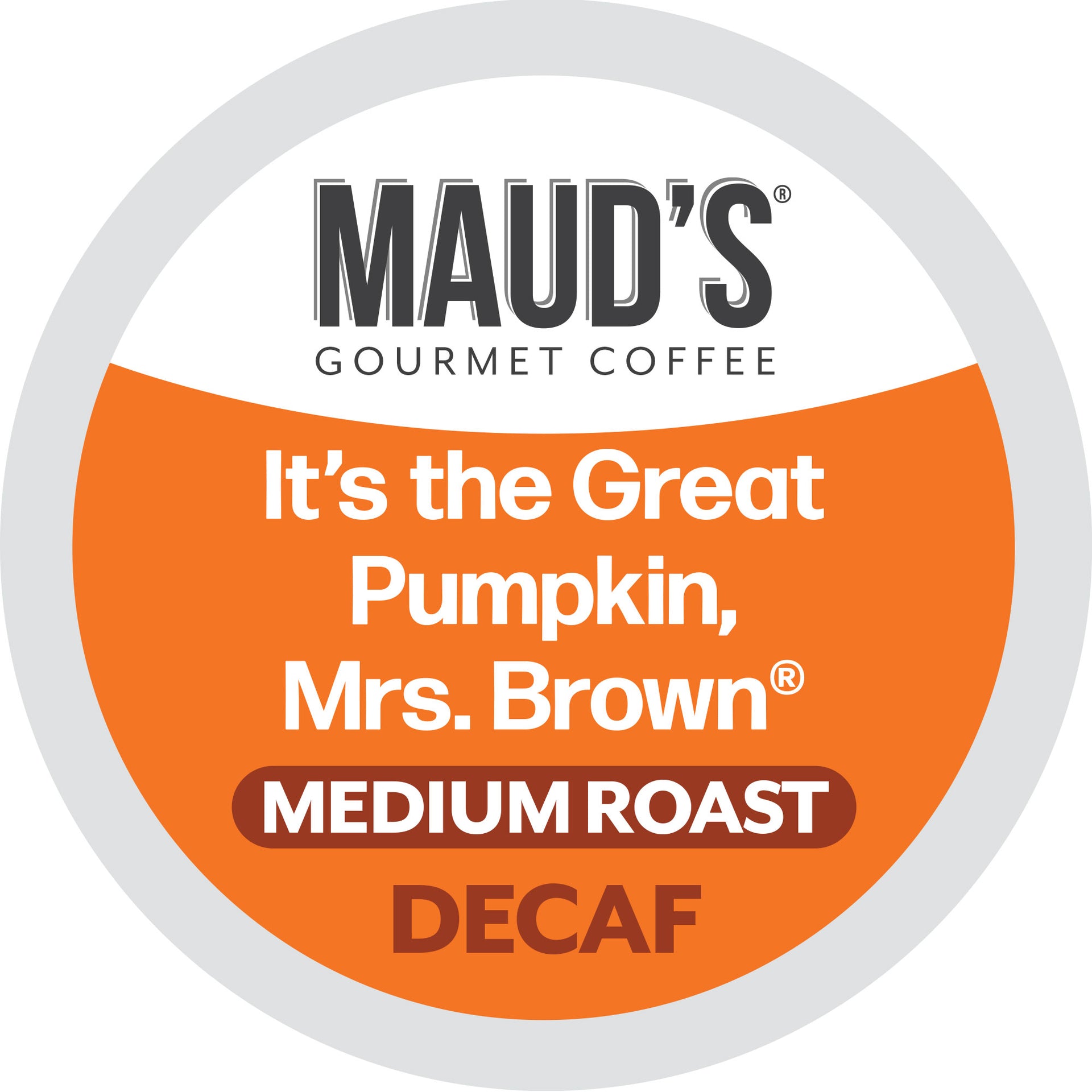 Maud's Decaf Pumpkin Spice Coffee Pods