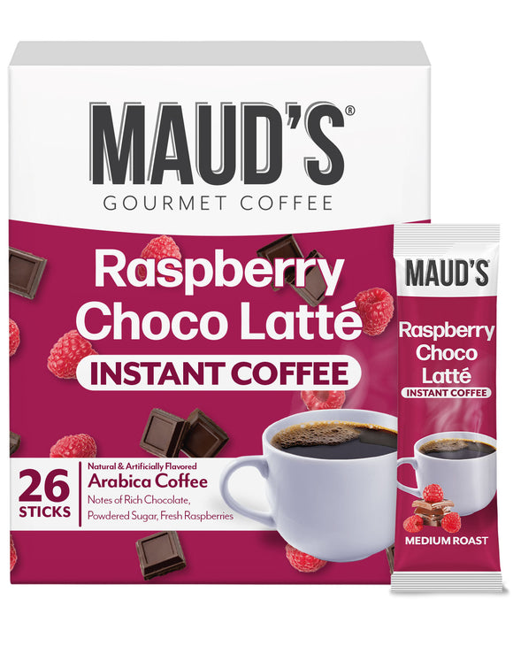 Maud's Instant Raspberry Chocolate Flavored Coffee