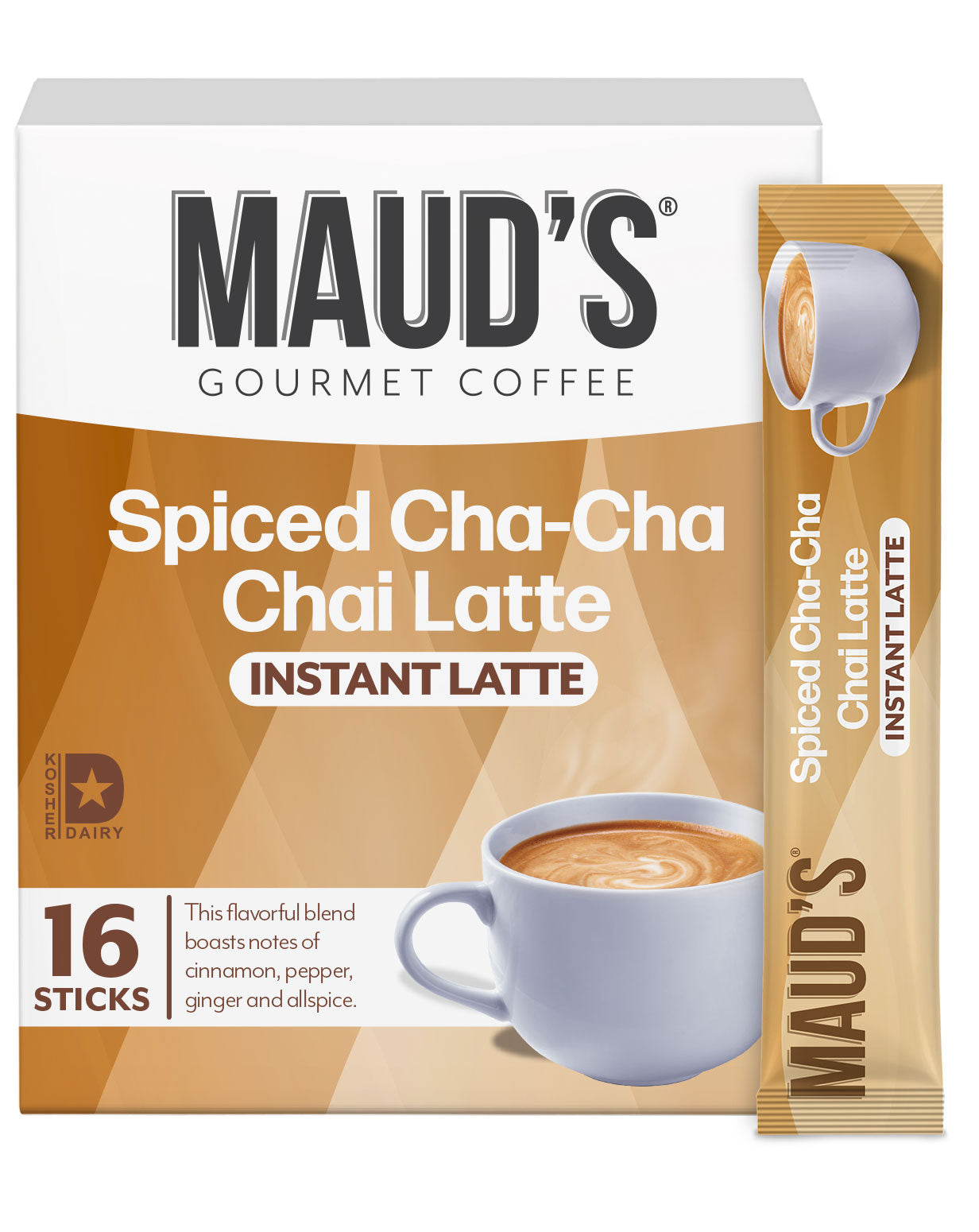 Maud's Chai Latte Instant Sticks