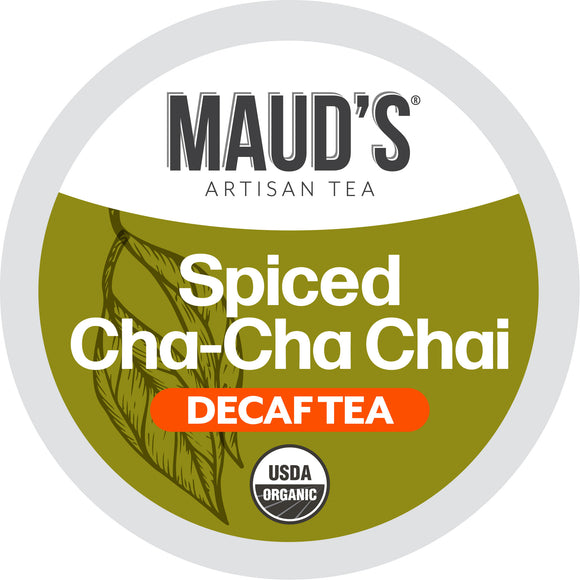 Maud's Organic Decaf Chai Tea Pods