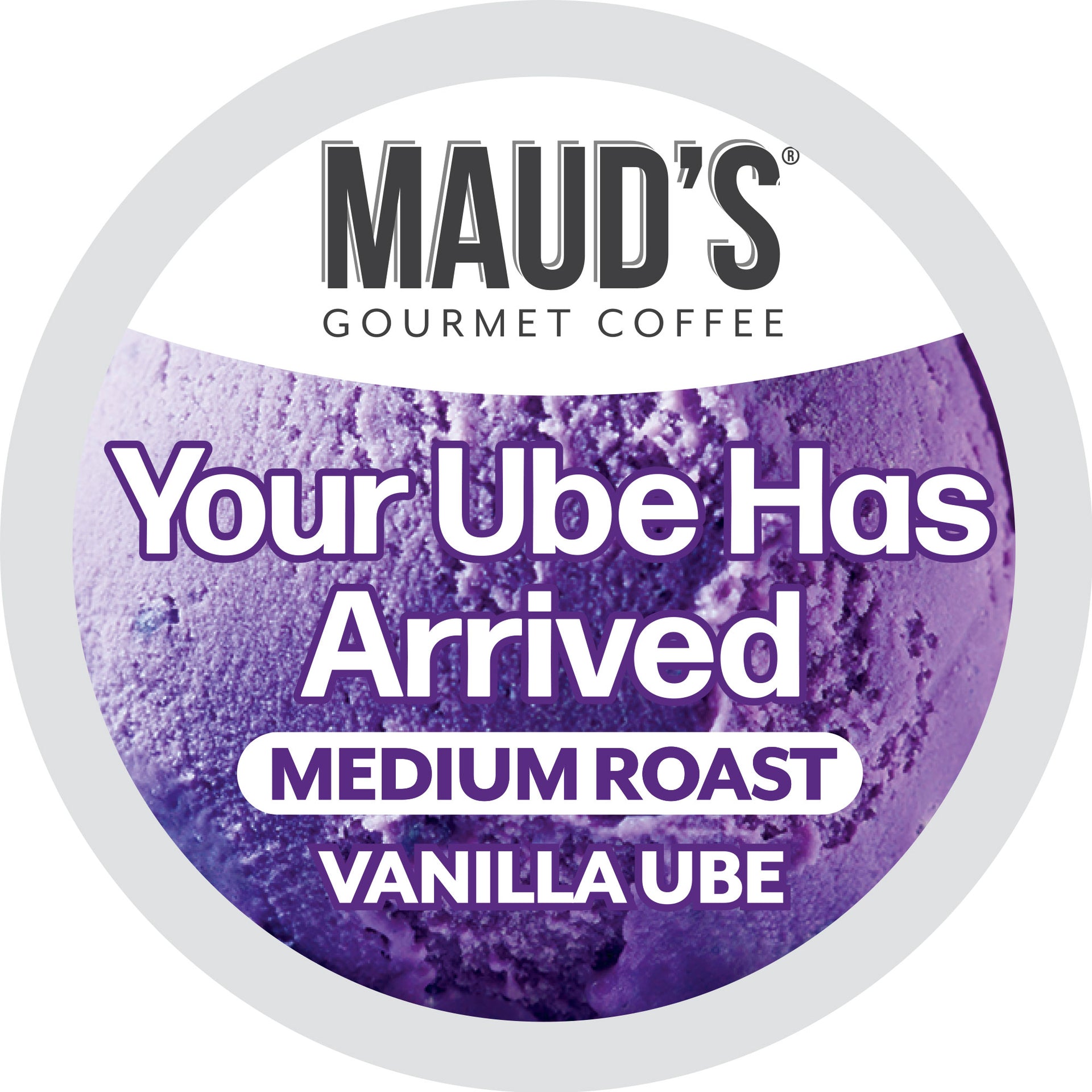 Maud's Vanilla Ube Flavored Coffee Pods