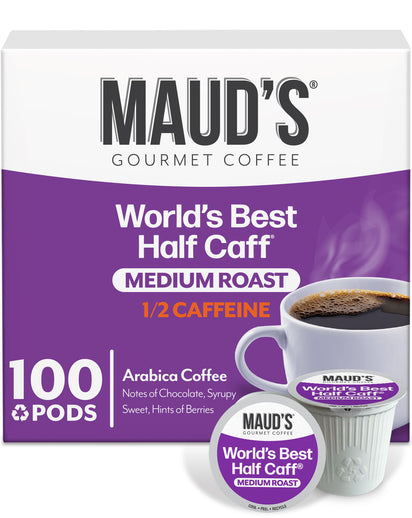 Maud's Half Caff Coffee Pods 36ct