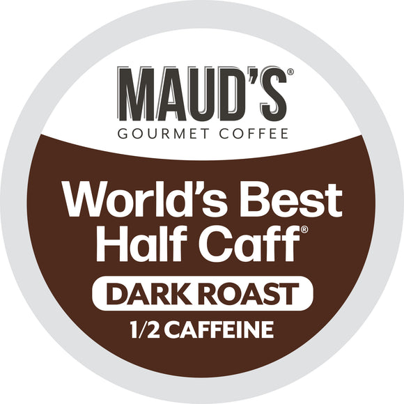 Maud's Half Caff Dark Roast Coffee Pods