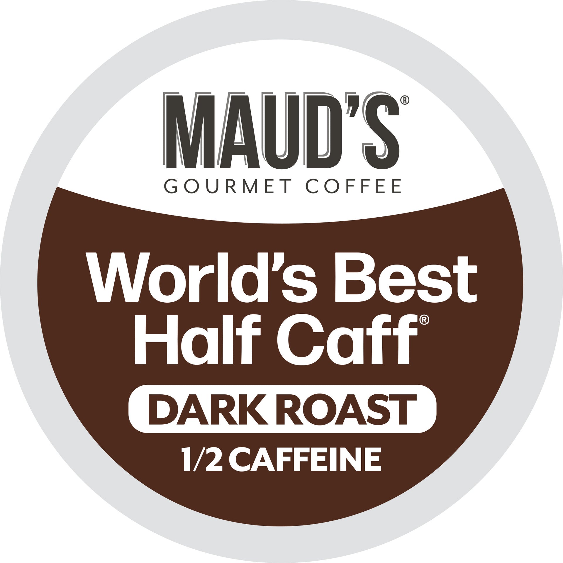 Maud's Half Caff Dark Roast Coffee Pods