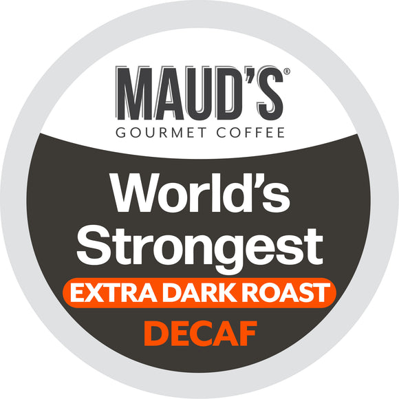 Maud's World's Strongest Decaf Coffee Pods