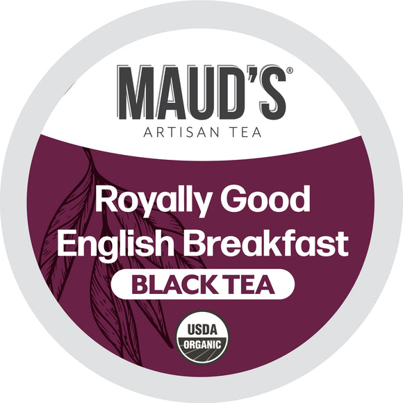 Maud's Organic English Breakfast Tea Pods